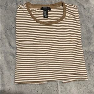 Forever 21 striped shirt // M //
